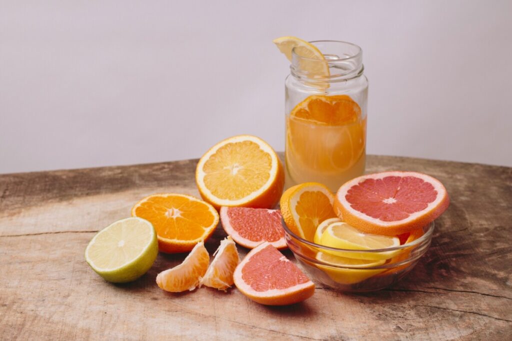 生搾りオレンジジュース！